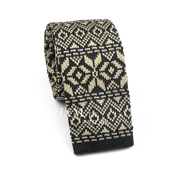 New Knit Ties For Men Casual Skinny Pink Blue Necktie Boys Girls Party Knitted Striped Neck Tie Wedding Groom Necktie Neck Wear