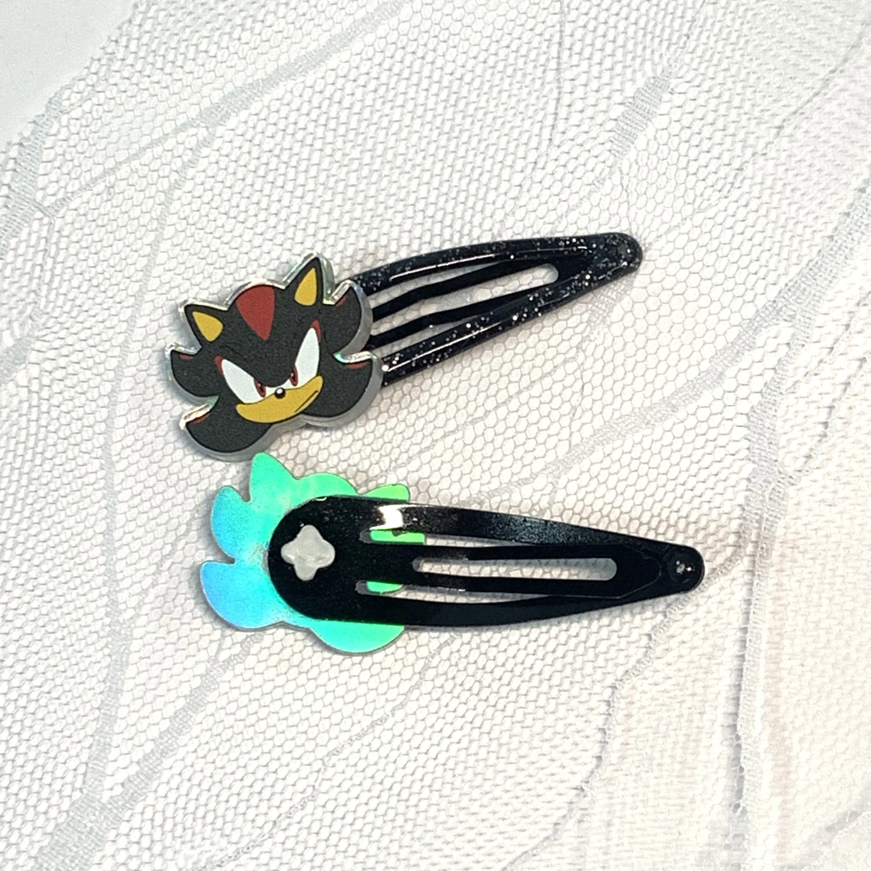 Colorful Animal hair clips with character designs 3 Styles. Glittery, cute for fans.Amazing Gift For Birthday,Daily Accessories