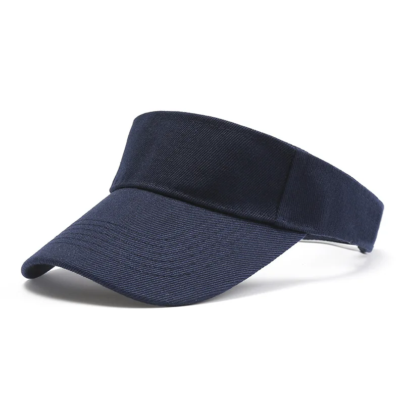 Outdoor Sports Hat Summer Sun Hat Men Women Cotton Adjustable Visor UV Protection Top Empty Solid Sport Tennis Golf Running Hat