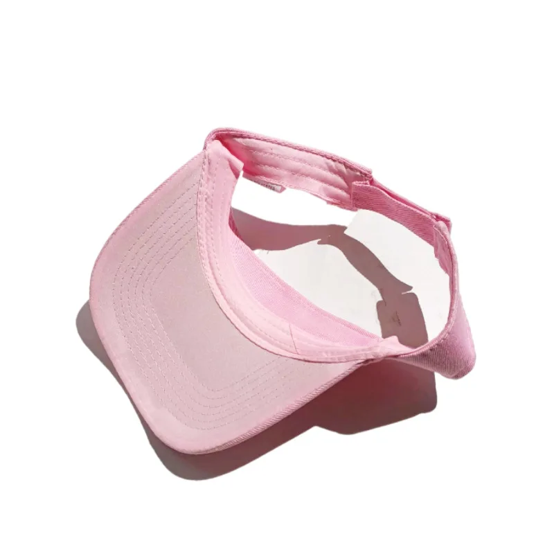Outdoor Sports Hat Summer Sun Hat Men Women Cotton Adjustable Visor UV Protection Top Empty Solid Sport Tennis Golf Running Hat