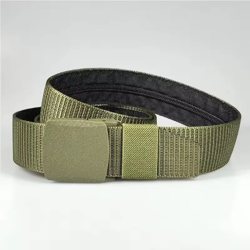 New Travel Cash Anti Theft Belt Waist Bag Women Portable Hidden Money Strap Belt Wallet Waist Pack Men Hiding Belt For Men Women