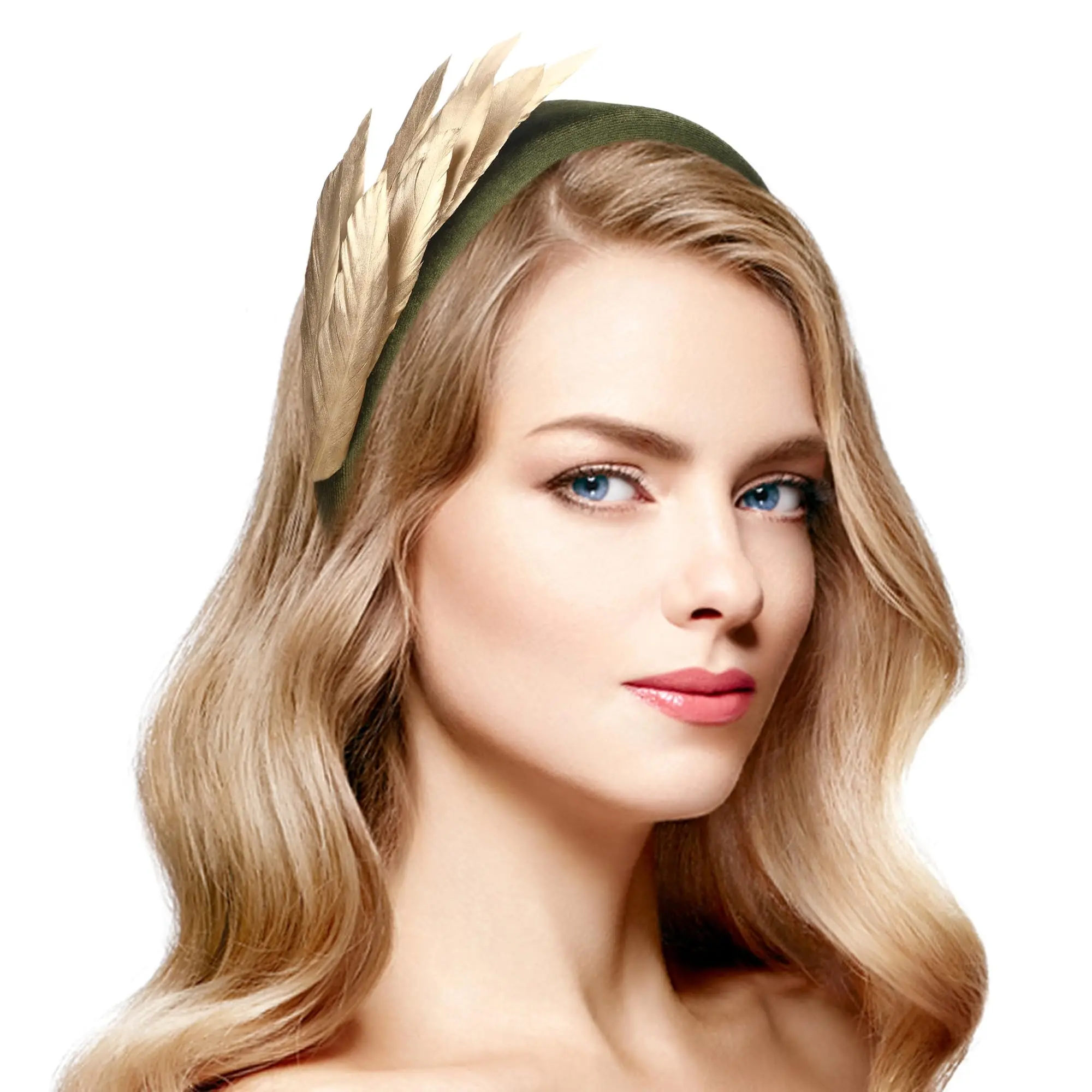 Charming Fascinators Feather 1920s Headband Kentucky Derby Headband Wedding Bride Cocktail Tea Party Headwear For Women Girl