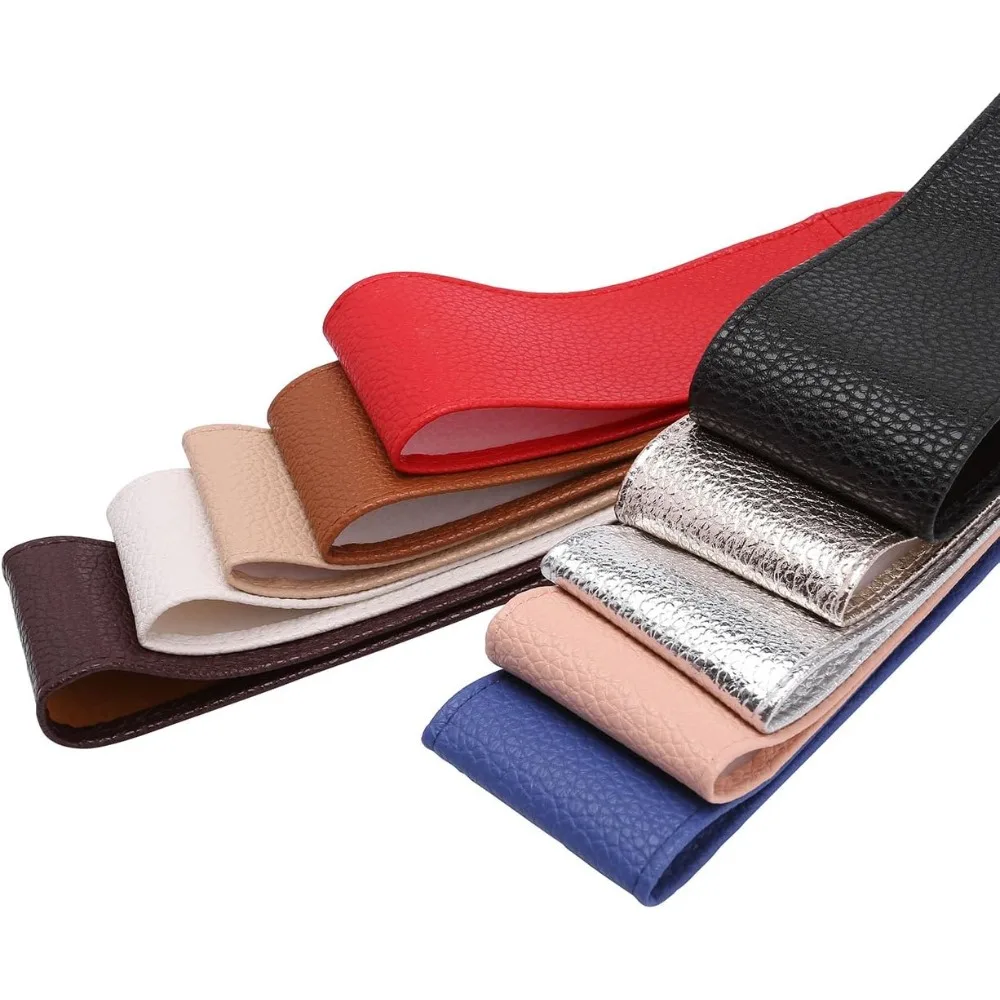 Women Soft PU Leather Obi Belt Self Tie Wrap Cinch Belt Fashion Bowknot Waistband Wrap Belt for Dress Jumpsuit