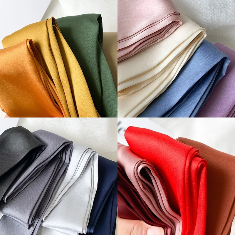 200Cm Scarf Diy 5X Satin Silk Narrow Neckerchief Solid Neck Scarves Long Thin Head Hair Band Bag Ribbon Headbands