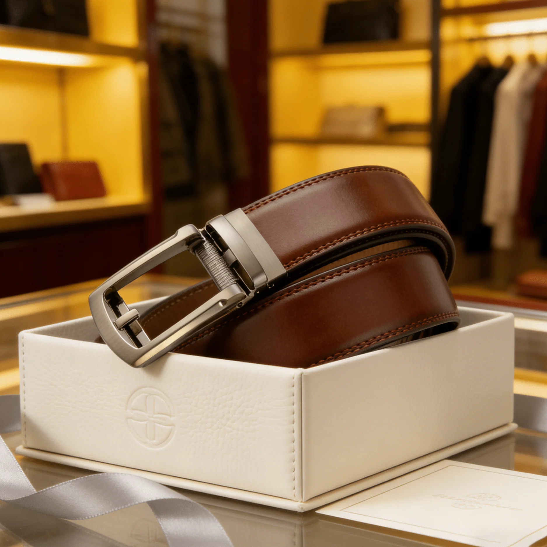 Luxury Male Automatic Waistband Men's Genuine Leather Belt of Metal Automatic Buckle Designer High Quality Cowhide Waist Straps