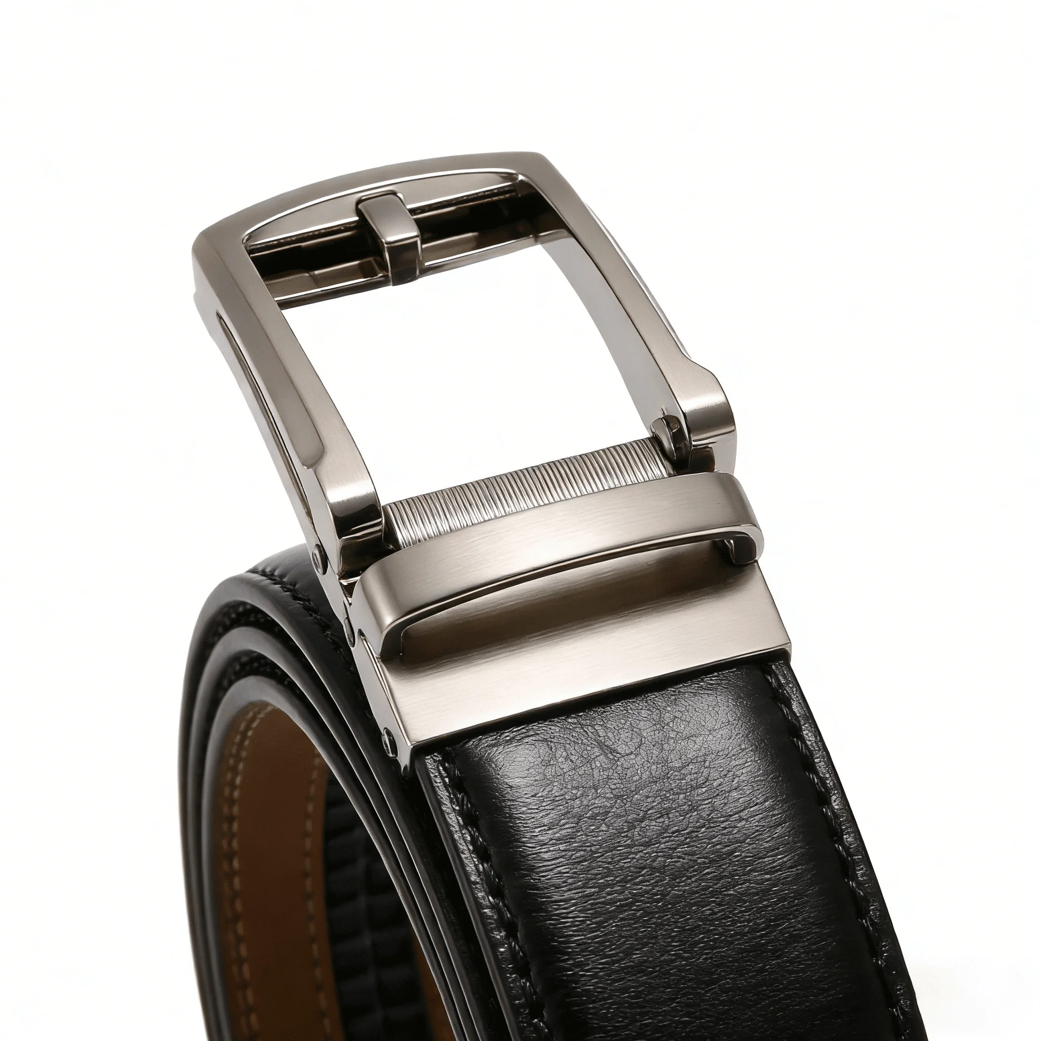 Luxury Male Automatic Waistband Men's Genuine Leather Belt of Metal Automatic Buckle Designer High Quality Cowhide Waist Straps