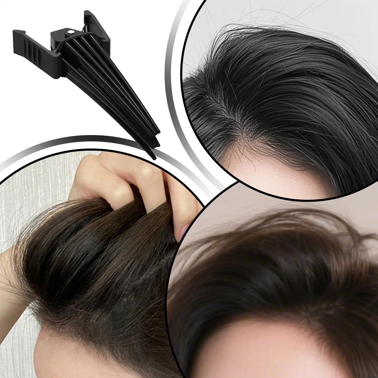 Root Clips Easy Hair Root Volume Tool Hairpin Curling Bang Instant Hair Roots Curling Fixed Shape Styling Volumizing Hair Clip