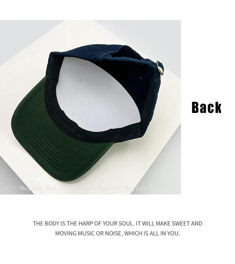 New Men Women Korean Embroidered Letters Dolphin Baseball Hats Sunshade Color Block Versatile Retro Peaked Caps Fashion Street
