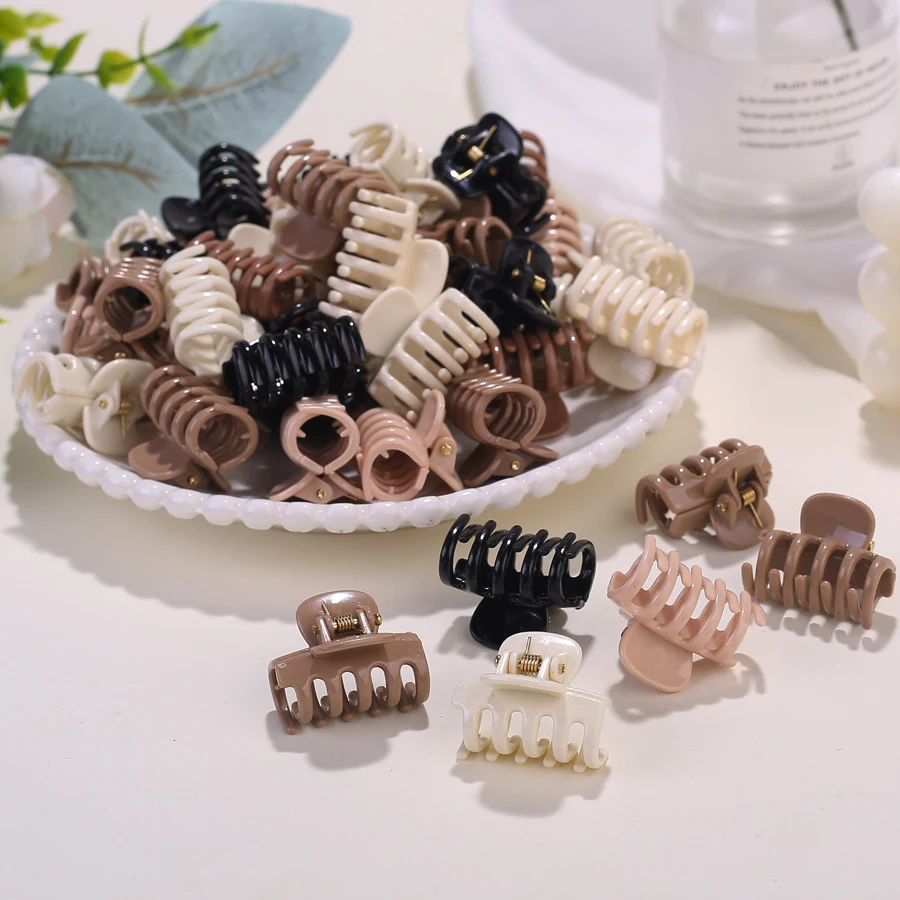 10/20/30 Pack Popular Mini Grab Clip for Girls' Hair, Forehead Bangs Clip for Women's Hair Accessories
