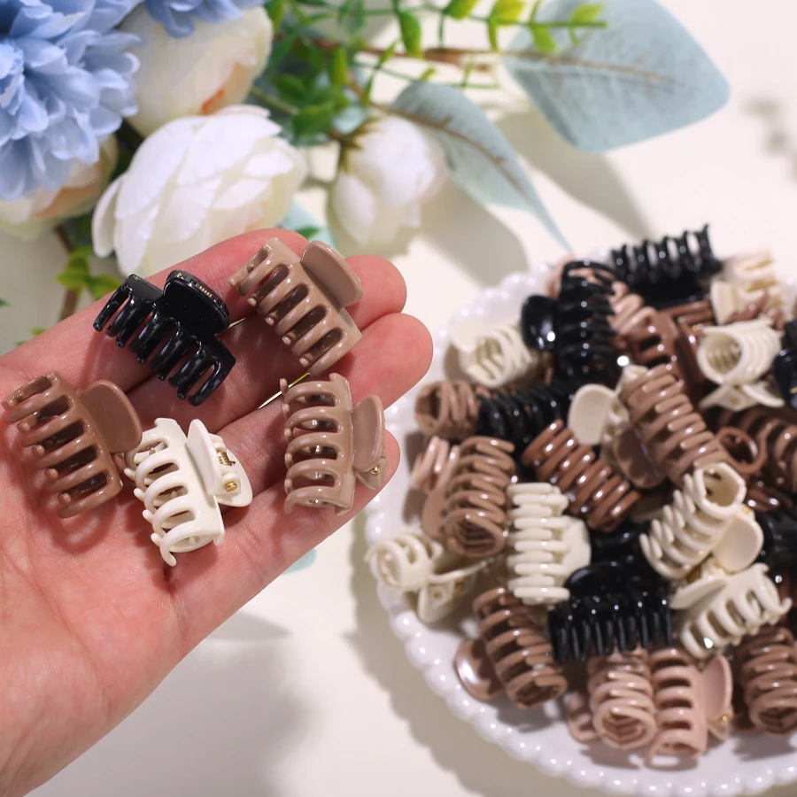 10/20/30 Pack Popular Mini Grab Clip for Girls' Hair, Forehead Bangs Clip for Women's Hair Accessories