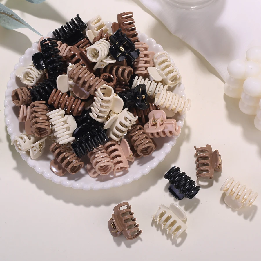10/20/30 Pack Popular Mini Grab Clip for Girls' Hair, Forehead Bangs Clip for Women's Hair Accessories