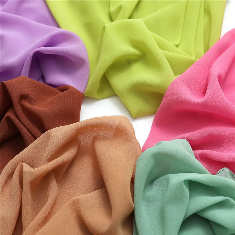 Summer Long Silk Scarf For Women Large Shawl Wrap Headband Solid Design Hijab Beach Stoles Female Foulard Echarpe Bandana
