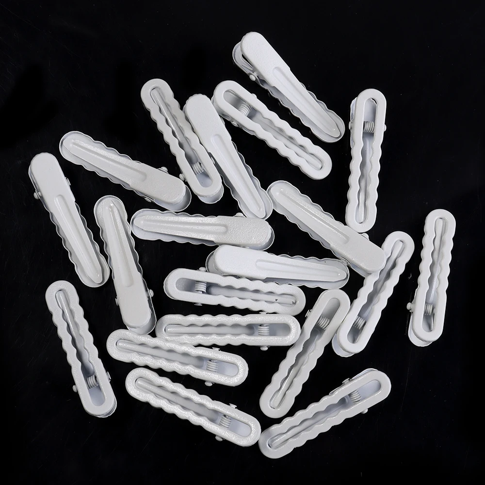 30pcs 5cm Candy Color Hair Clips Metal Hollow Wave Hairpin For Women Girls DIY Bangs Side Clip Makeup Hair Styling Accessories