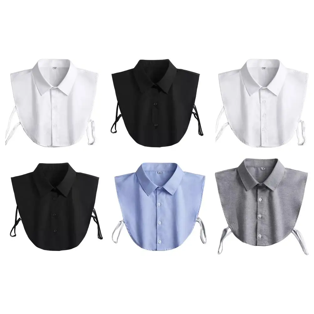 Multi Colors Classic Faux False Collar Half Shirts Detachable DK JK Collar Blouse Half Shirts Detachable Fakes Collar For Women