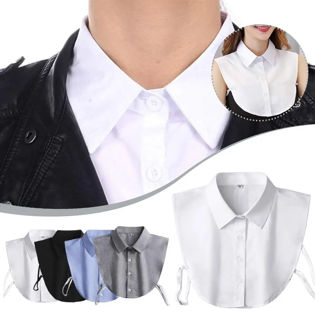 Multi Colors Classic Faux False Collar Half Shirts Detachable DK JK Collar Blouse Half Shirts Detachable Fakes Collar For Women