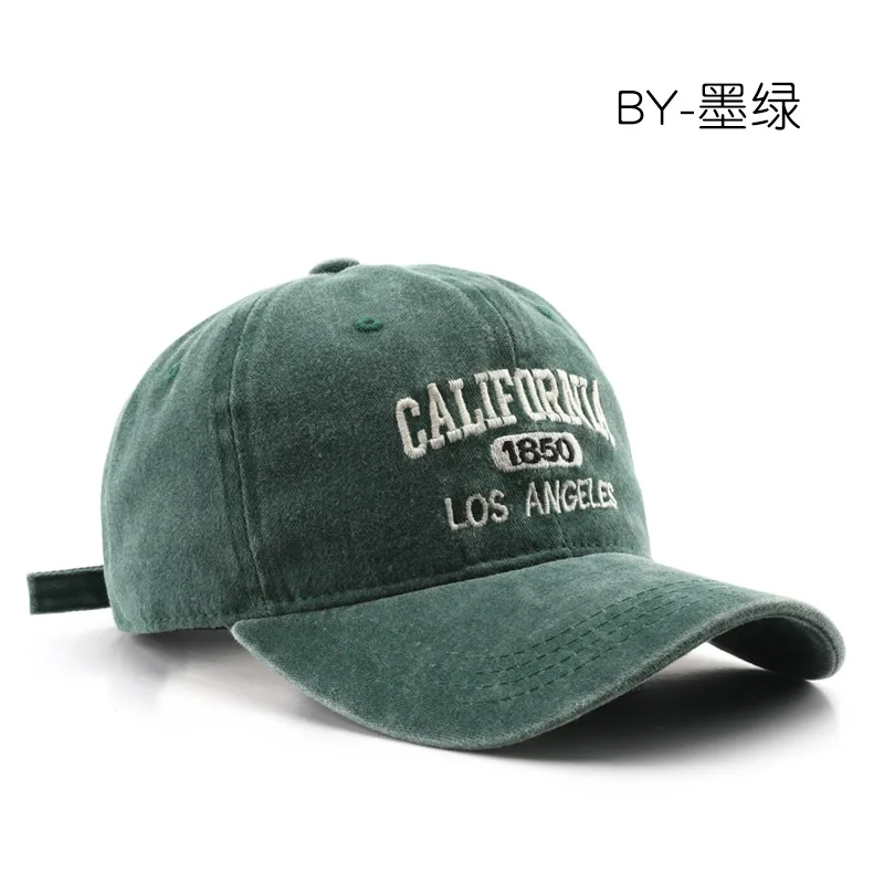 Fashion Casual Baseball Cap for Women Men Cotton Soft Top Hats Unisex Los Angeles Embroidery Snapback Hat Hiking Sunscreen Caps