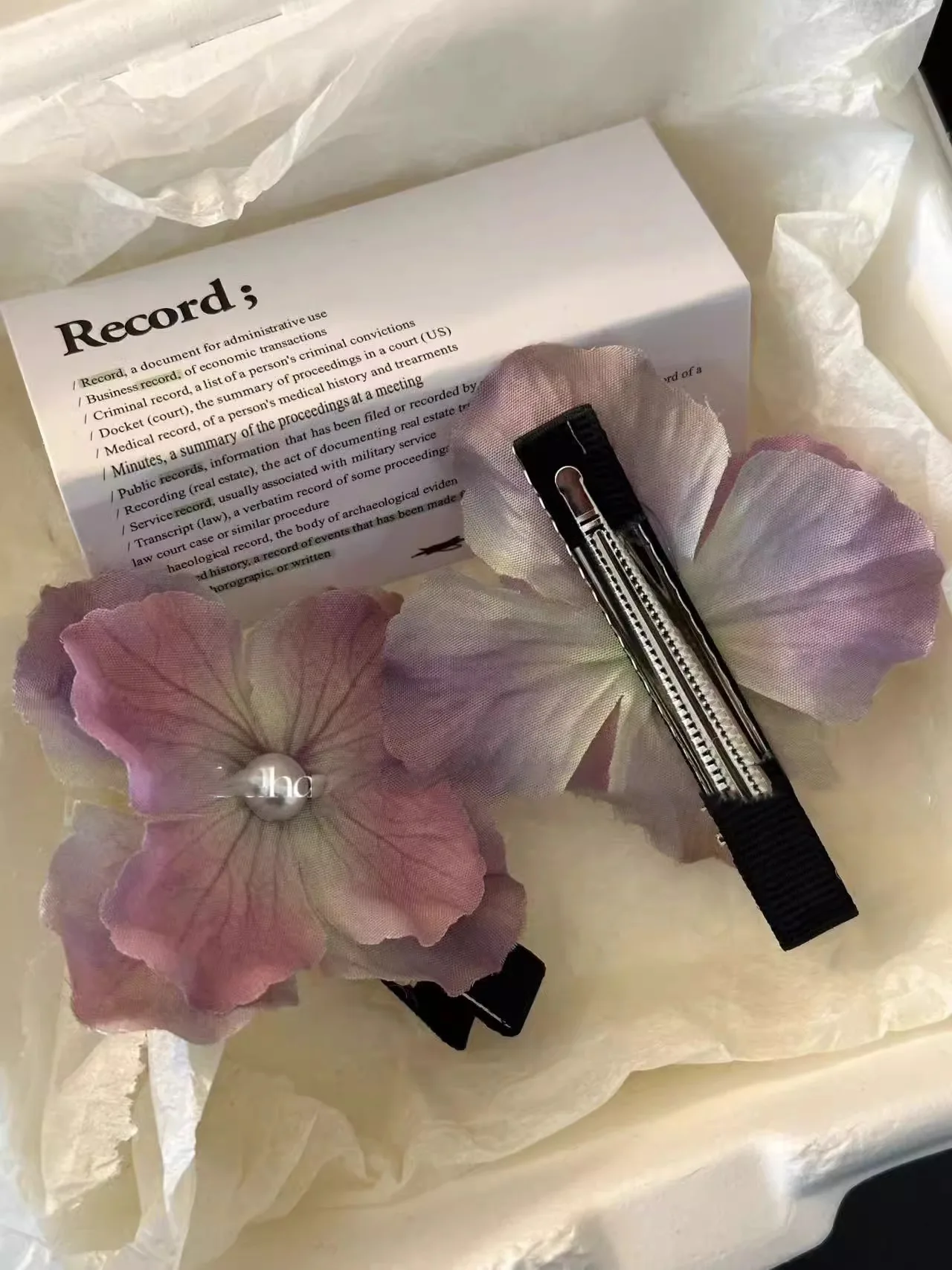 2Pcs Spring Hydrangea Hair Clips Women Girls Sweet Braid Hairpins Pearl Floral Barrettes For Travelling Wedding Hair Accessories