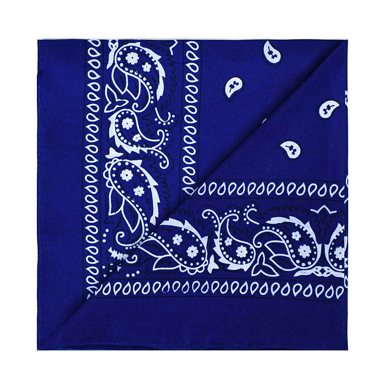 Unisex Men Women Bandana Hairband Cowboy Mens Biker Sports Headwear Wrist Hairwrap Single Sided Head Wrap Scarf Paisley