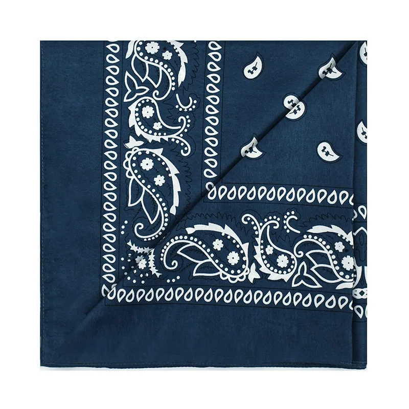 Unisex Men Women Bandana Hairband Cowboy Mens Biker Sports Headwear Wrist Hairwrap Single Sided Head Wrap Scarf Paisley