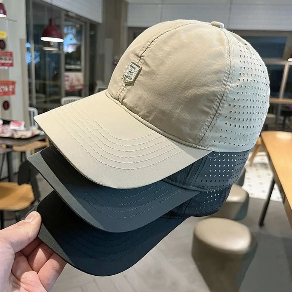 Outdoor Quick Dry Summer Baseball Cap UV Protection Breathable Sun Hats Big Head Large Size Sports Cap Men Women