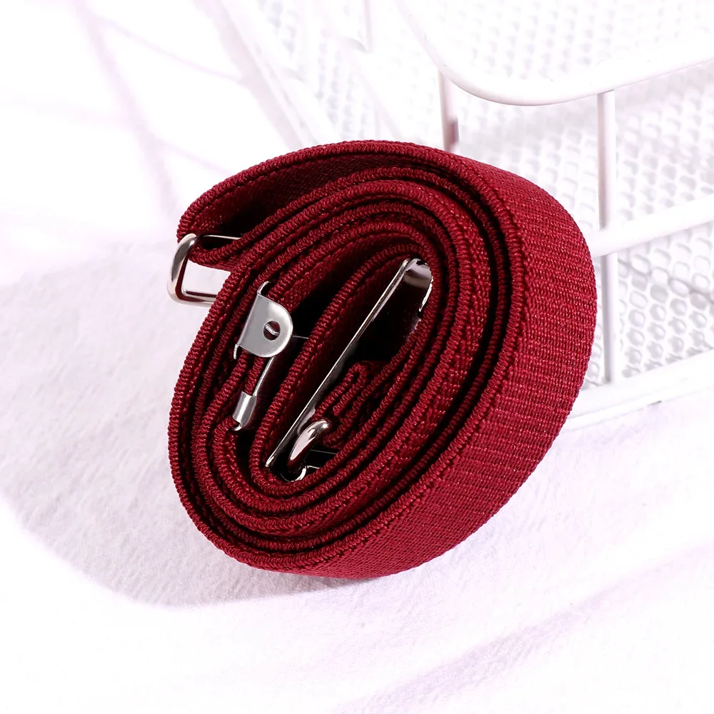 Stretch Waist Belt with Buckle 60-80cm Kids 2.5cm Width Kids Elastic Belts Boy Girl Children Adjustable Elastic Canvas Waistband
