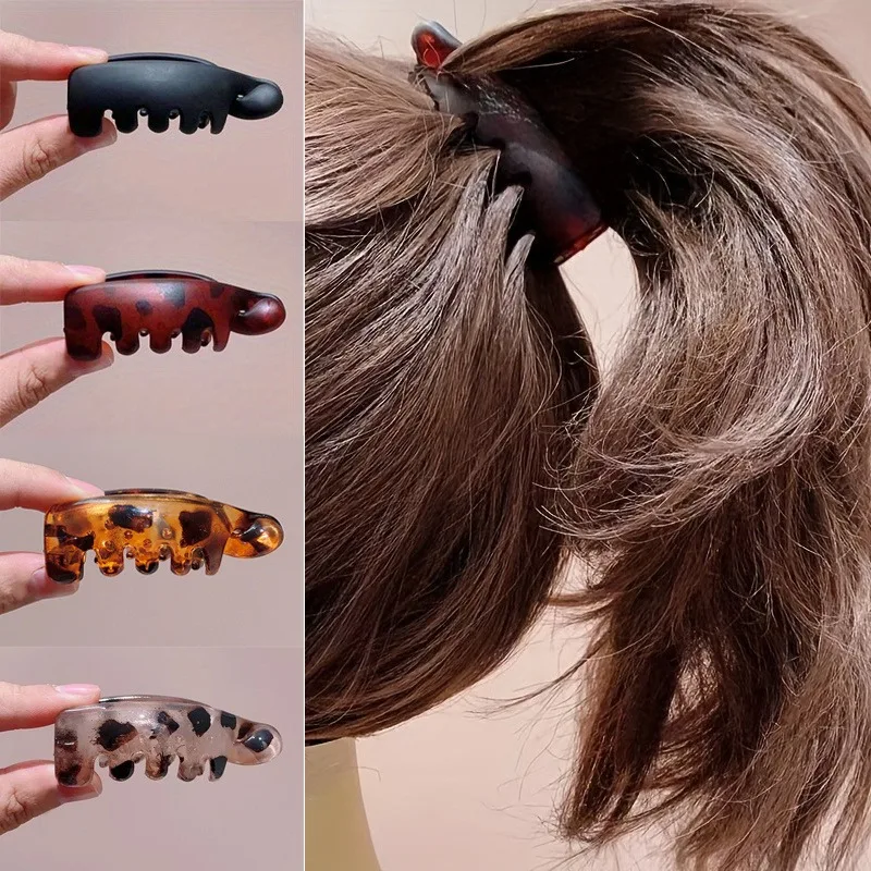Women’s Slip-Resistant Banana Hair Clips (4 Pieces), Won’t Damage Hair. Stylish Hair Clips, Perfect for Everyday Cute Hairstyles
