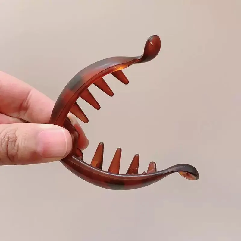 Women’s Slip-Resistant Banana Hair Clips (4 Pieces), Won’t Damage Hair. Stylish Hair Clips, Perfect for Everyday Cute Hairstyles