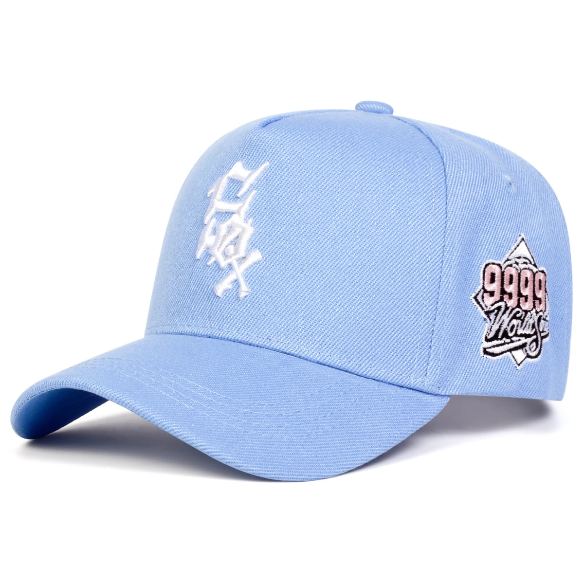 Unisex SOX 9999Letter Embroidery Baseball Caps Spring Autumn Outdoor Sunscreen Hat Adjustable Casual Trucker Hats