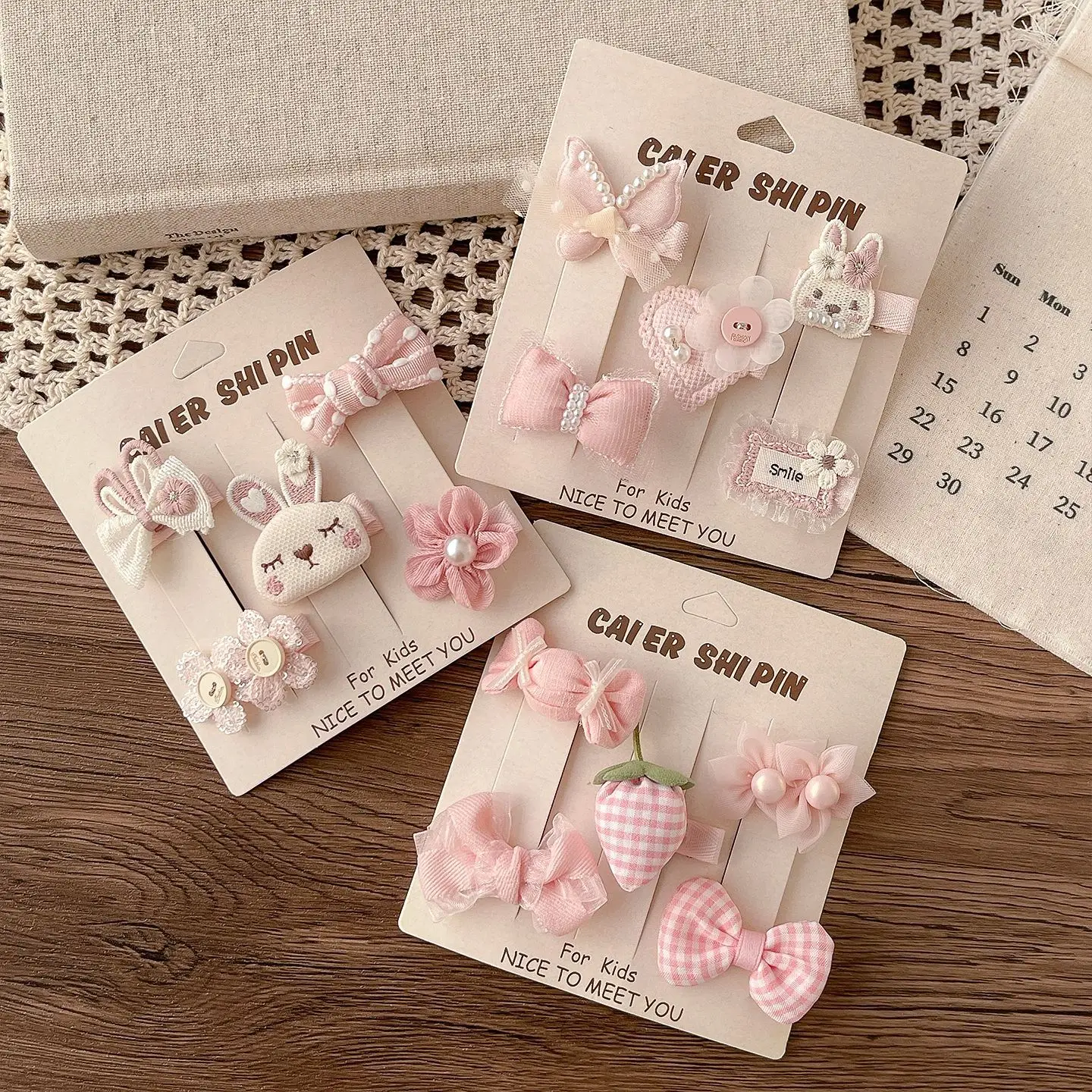 Cute Bunny Rabbit Hair Clips For Baby Girls Sweet Bow Flower Hairpins Toddler Kids Hair Barrettes No Hurt Hair Accessories 2026
