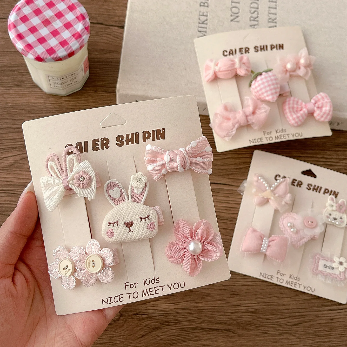 Cute Bunny Rabbit Hair Clips For Baby Girls Sweet Bow Flower Hairpins Toddler Kids Hair Barrettes No Hurt Hair Accessories 2026