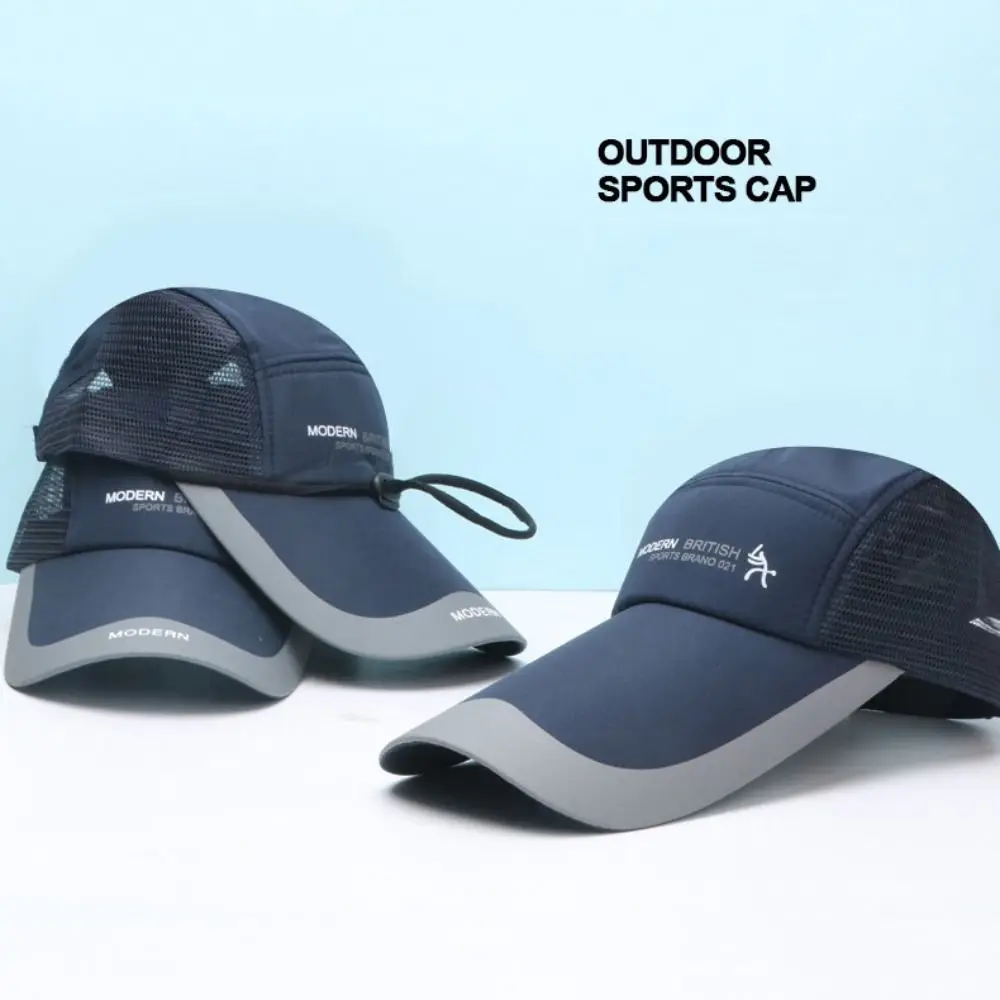 Hip Hop Gorras Printing Baseball Caps Adjustable Retro Fishing Cap Anti-Sun Dacron Sunscreen and Shading Hat