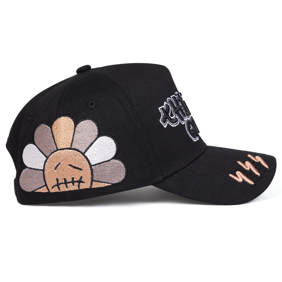 Unisex Lightning Embroidery Baseball Caps Spring Autumn Outdoor Adjustable Casual Hats Sunscreen Hat Sports Cap