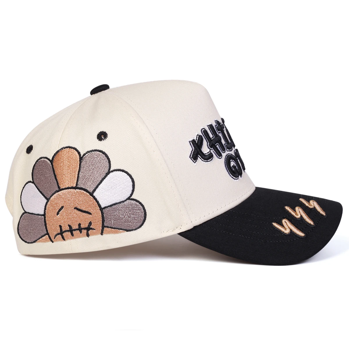 Unisex Lightning Embroidery Baseball Caps Spring Autumn Outdoor Adjustable Casual Hats Sunscreen Hat Sports Cap