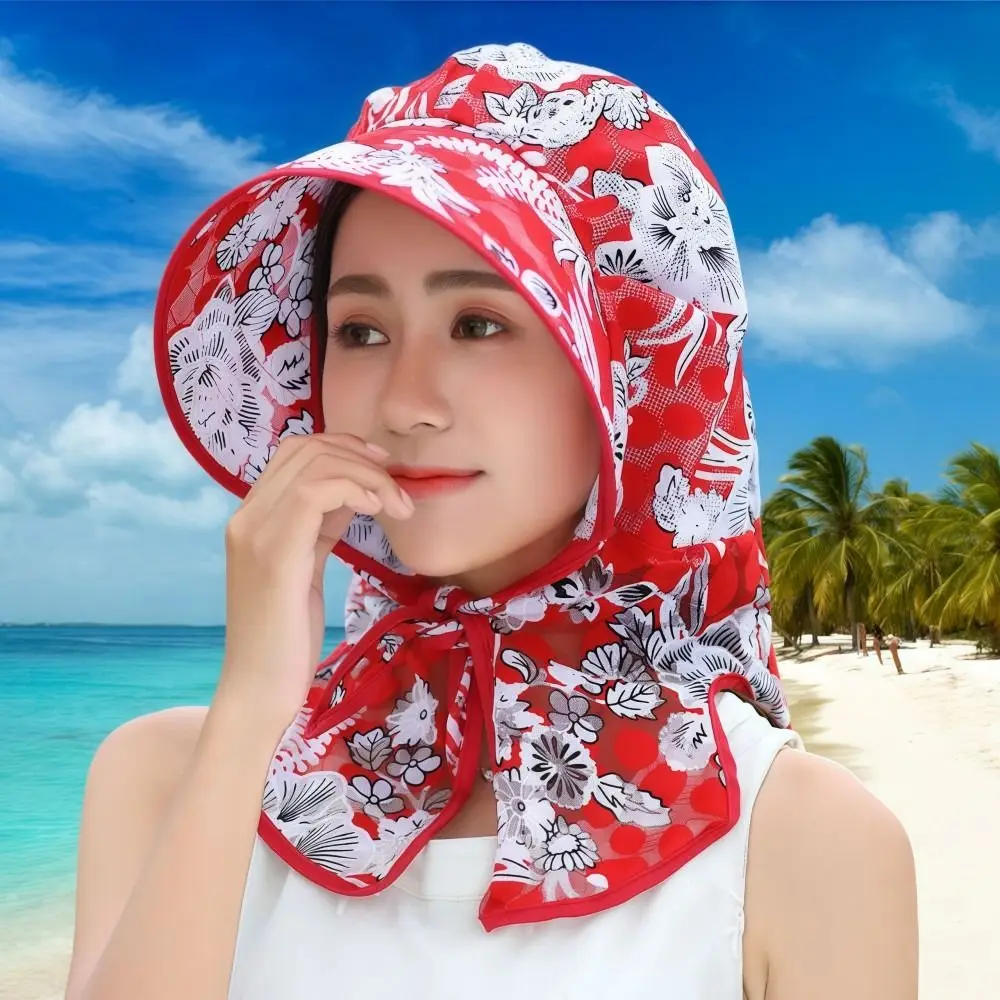 Wide Brim Women's Sun Hat UV Protection Lightweight Tea Picking Work Hat Breathable Full Wrap Fisherman's Hat Summer Outdoor