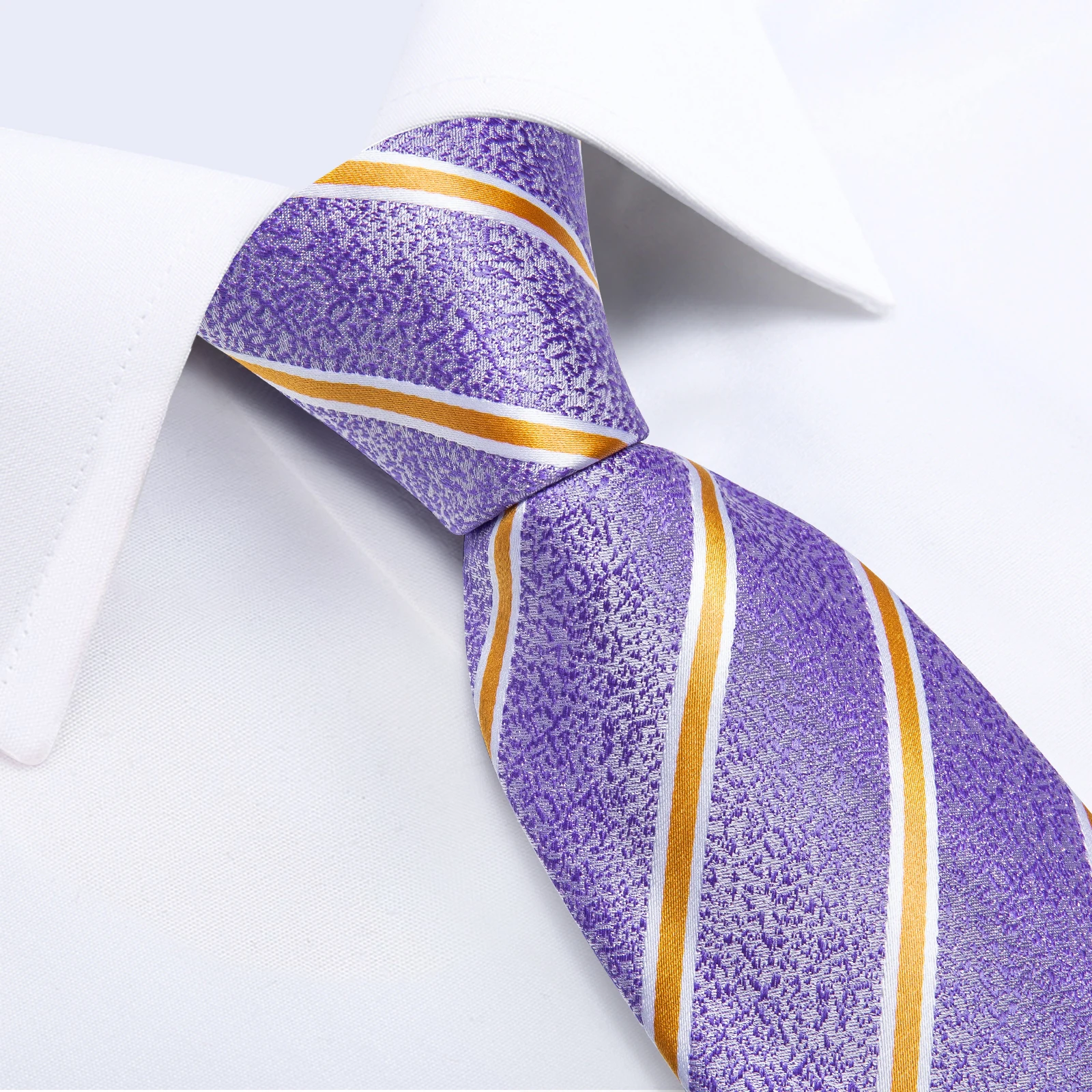 Paisley Floral Men's Ties Jacquard Wedding Accessories Neck Tie Set Handkerchief Cufflinks Gift For Men