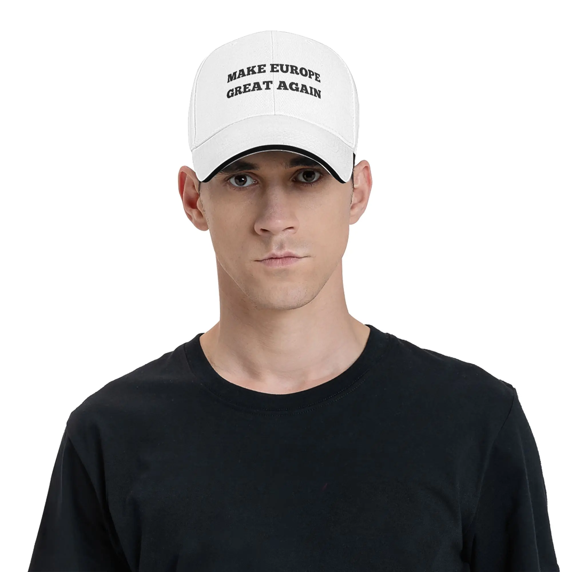 Make Europe Great Again Baseball Cap Women Men Print Trucker Hat Summer Casual Outdoor Gym Sun Visor Baseball Caps