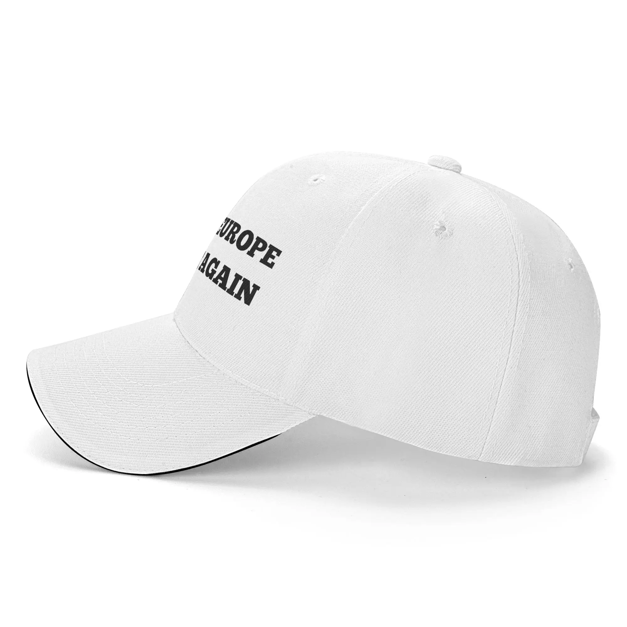 Make Europe Great Again Baseball Cap Women Men Print Trucker Hat Summer Casual Outdoor Gym Sun Visor Baseball Caps