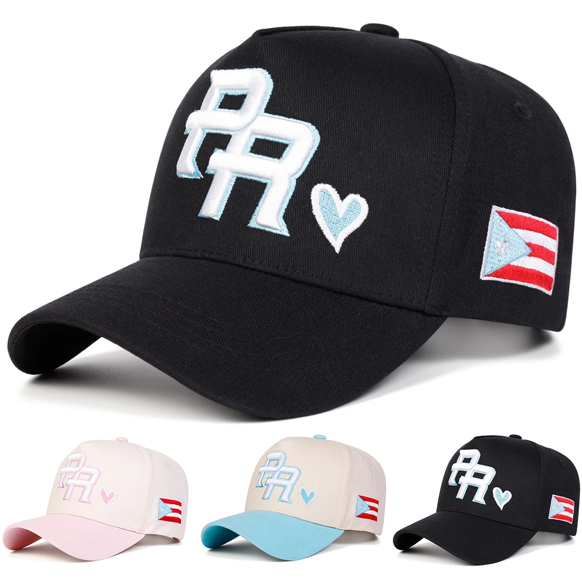 Unisex PR Embroidery Baseball Caps Spring Autumn Outdoor Adjustable Casual Hats Sunscreen Hat Sports Cap