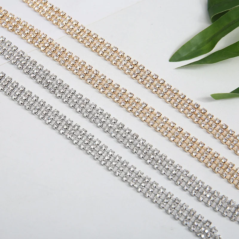 **Fashion Rhinestone Waist Chain For Women Girls Trendy Decorative Waist Chain High-end Luxury Dress Adjustable Waist Belt