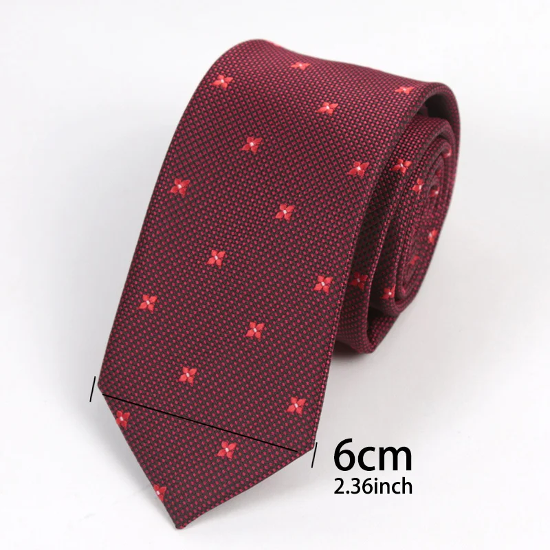 Exquisite Burgundy Red Paisley Men Tie Jacquard Woven Handkerchief Bowtie Sets Groom Wedding Party Gifts Party Accessories