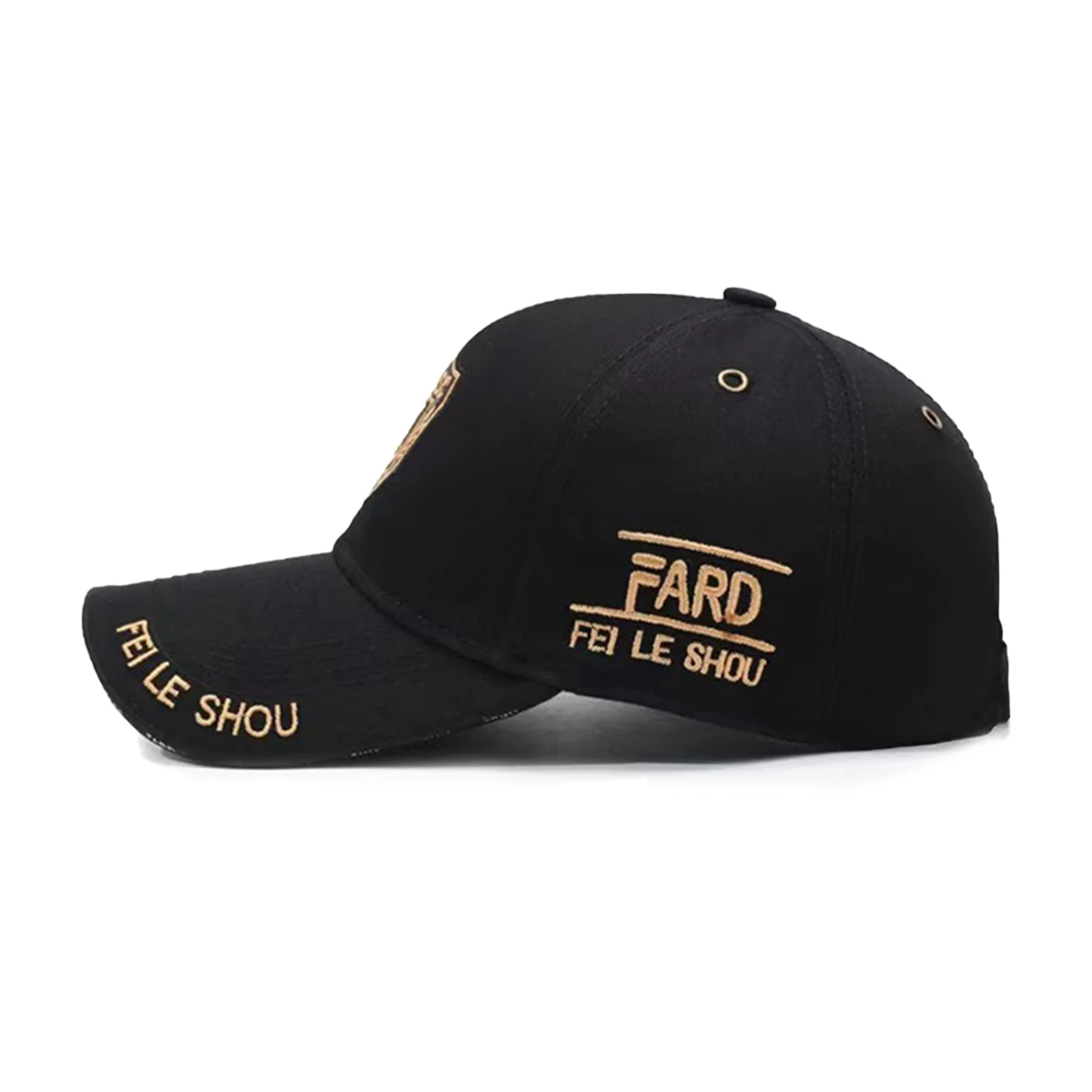 Unisex CLASSIC H FEILESHOU Letter Embroidery Baseball Caps Spring Autumn Outdoor Adjustable Casual Hats Sunscreen Hat Sports Cap