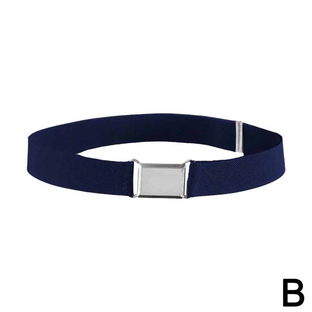 Kids Adjustable Elastic Waist Belt For Boys Girls Stretchable Children's Solid Color Belt Universal Comfort Waistband 2026