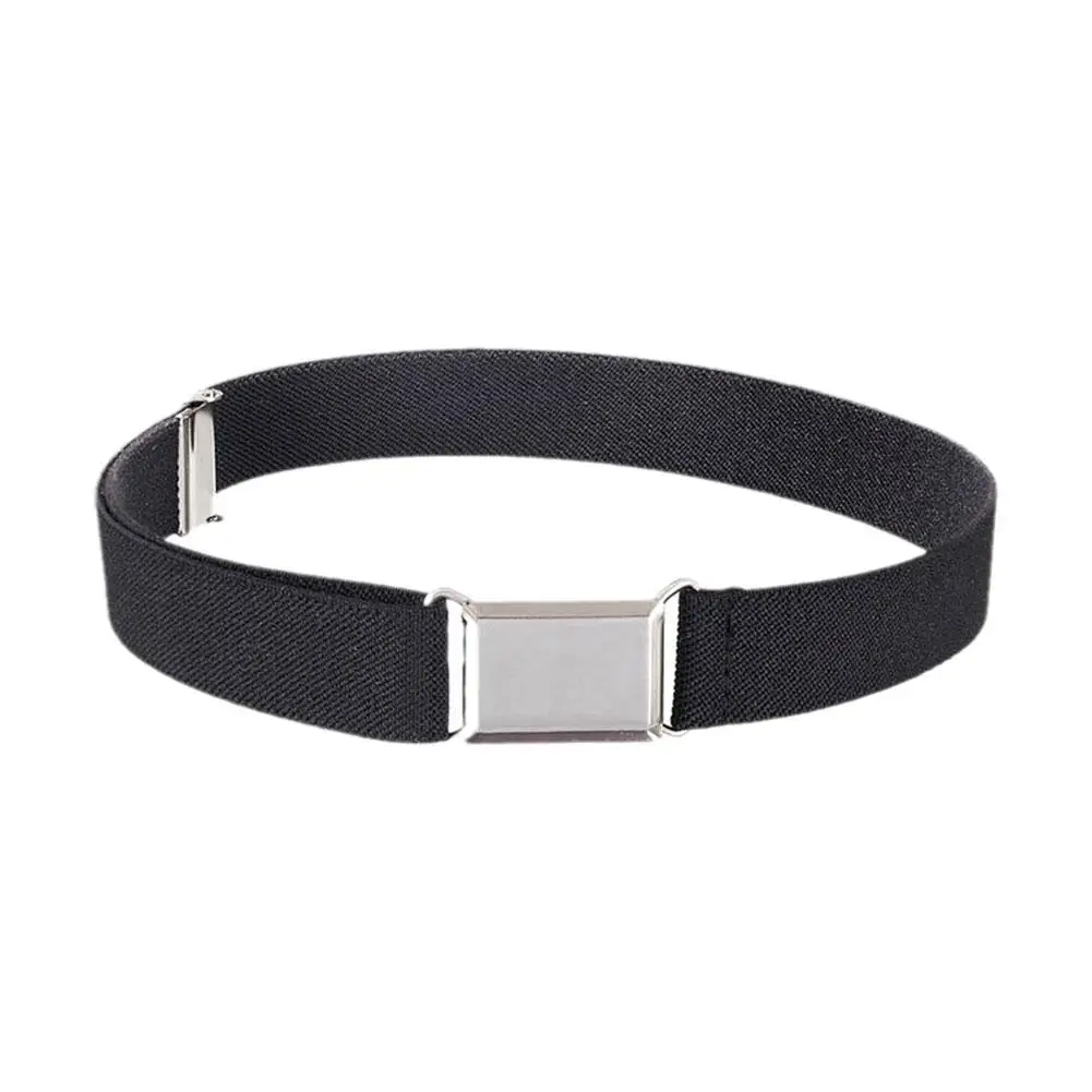 Kids Adjustable Elastic Waist Belt For Boys Girls Stretchable Children's Solid Color Belt Universal Comfort Waistband 2026