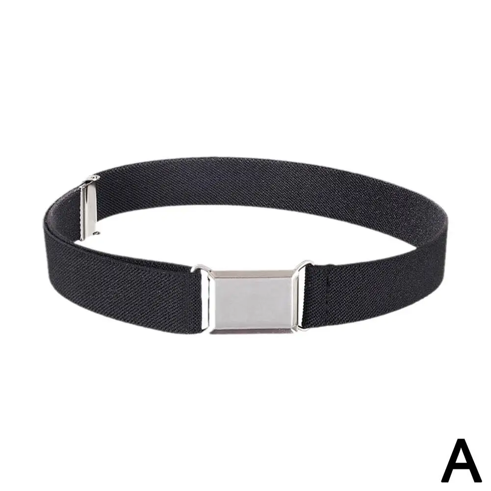 Kids Adjustable Elastic Waist Belt For Boys Girls Stretchable Children's Solid Color Belt Universal Comfort Waistband 2026