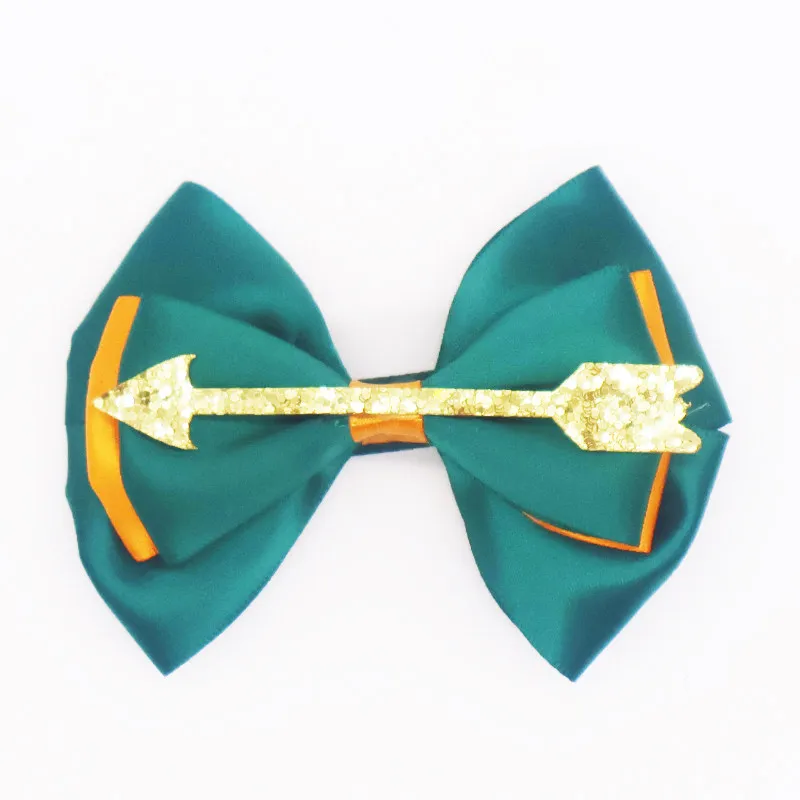 2pcs Disney Cartoon Anime Snow White Hair Bow for Girls Toddler Boutique Alice Frozen Girls Hair Clips Kids Hair Accessories