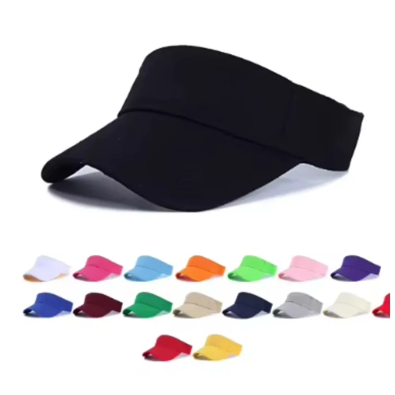 Men Women Adjustable Tennis Caps,Summer Sun Hat Unisex,Sport Headband Classic Sports Visor Hat Running Caps Tennis Beach Hat