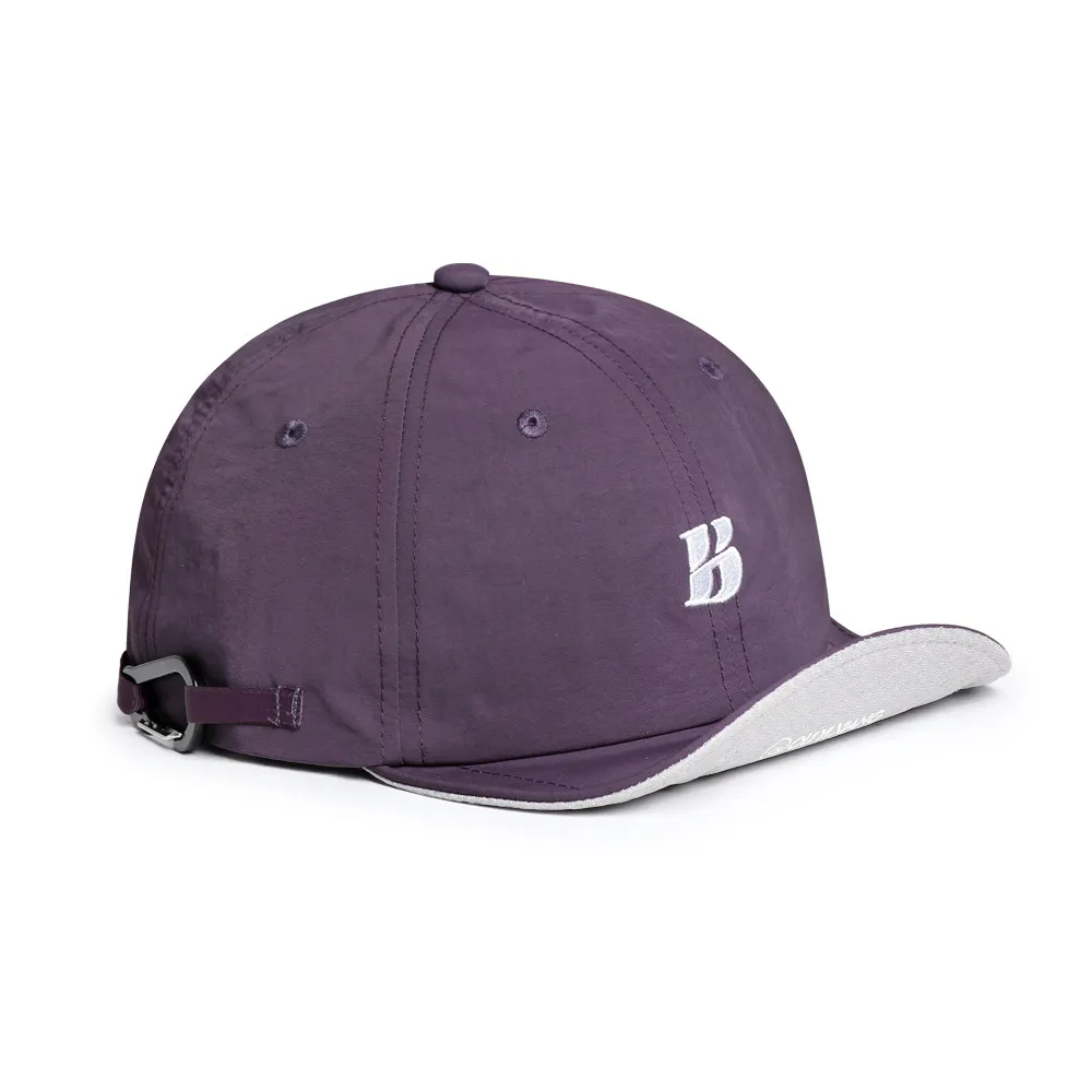 Color-matched Quick-drying Embroidered Letter 'B' Wide-brimmed Sun Hat Baseball Cap Trendy and Fashionable Casual Beanie Cap