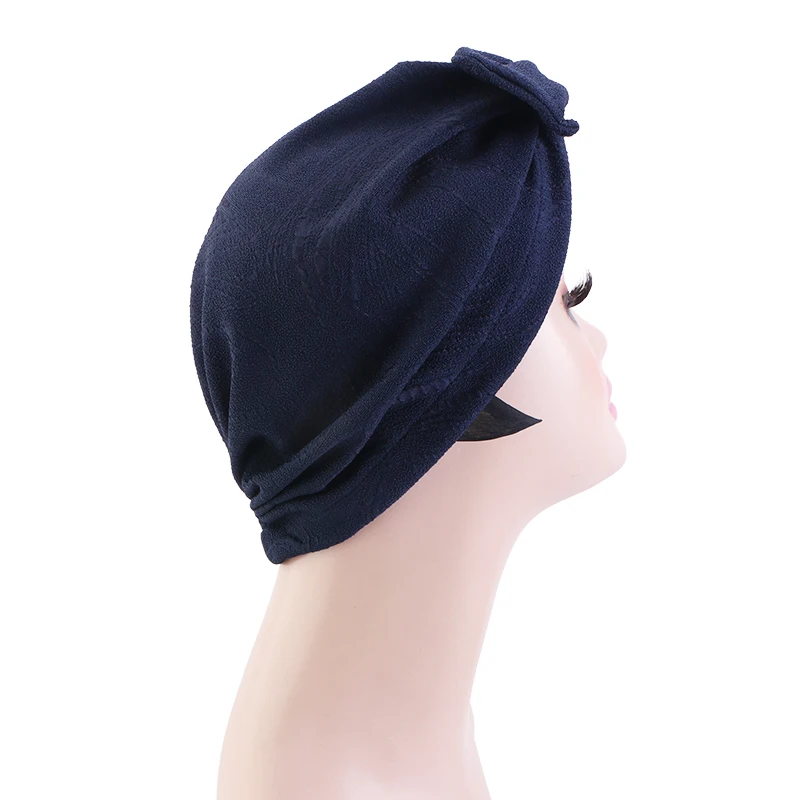 New Head Scarf for Muslim Women bow Print Turban Bonnet Hijab Caps Inner Hijabs Femme Musulman Arab Wrap Turbantes