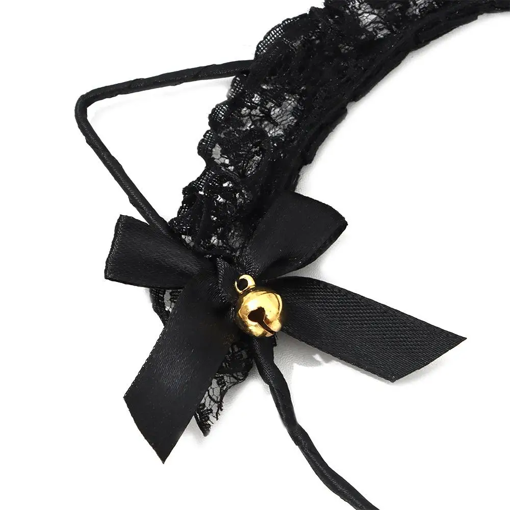 Adult Teens Masquerade Lace Cat Ear Headband Hair Accessories Fancy Dress Hairband Cosplay Headwear