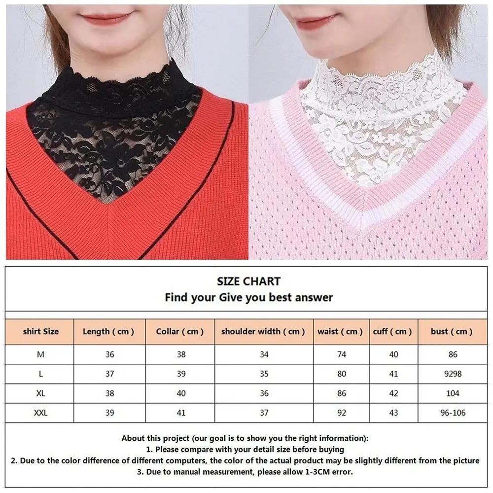Vintage Detachable Classic Lace Fake Collar Collar Tie Sweater Decoration Blouse False Collar